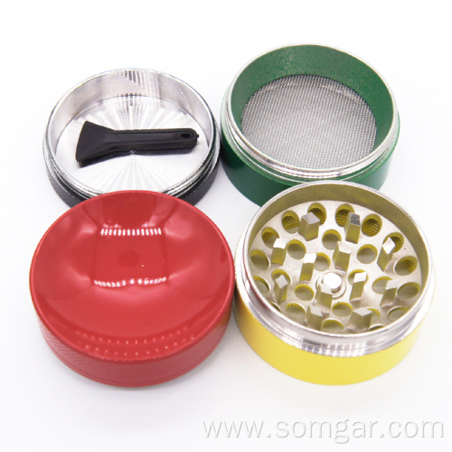 GZ020404-P zinc alloy herb tobacco grinder